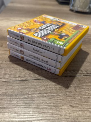 Pack 4 Juegos Mario 3DS