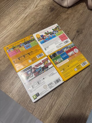 Pack 4 Juegos Mario 3DS