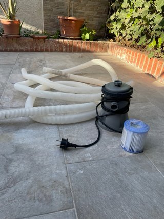 Piscina Redonda desmontable con depuradora