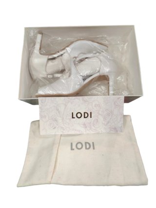 Sandalias LODI Tacón Blanco Talla 36