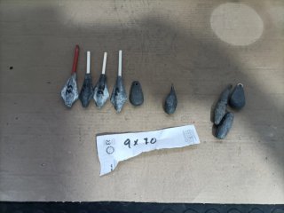 Plomos de pesca variados