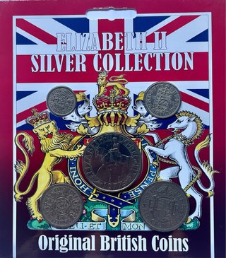 Colección Monedas Isabel II Plata