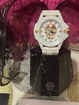 Reloj Philipp Plein Calavera Plata
