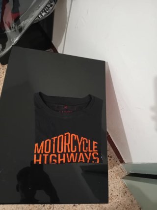 Playera Motorcycle Highways Switzerland Talla M