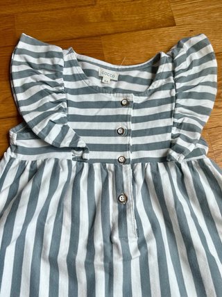 Vestido Gocco Talla 3-4 Rayas
