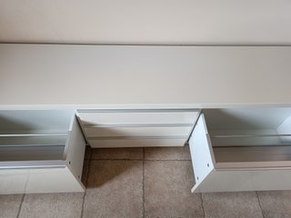 Mueble TV Blanco Ikea BESTA