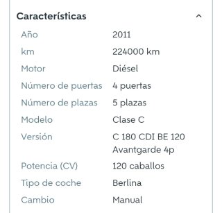 Mercedes-Benz Clase C 2011