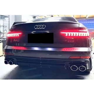 Difusor Trasero Audi A6 / A6 Avant C8 Look S6