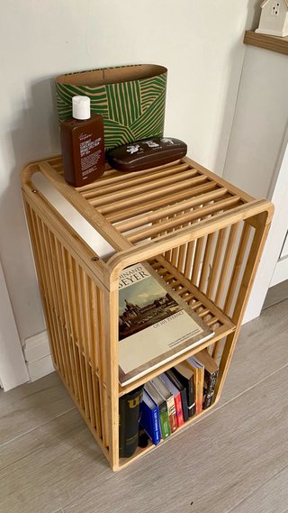 Estantería / Mesa Auxiliar Bambú SKLUM