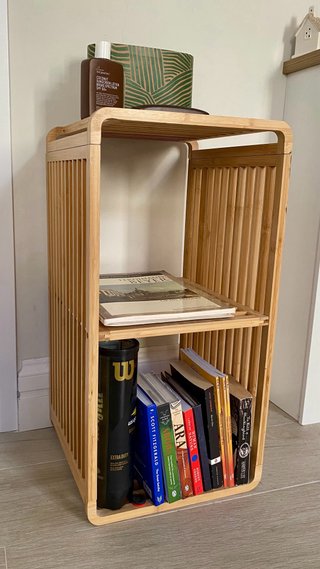 Estantería / Mesa Auxiliar Bambú SKLUM