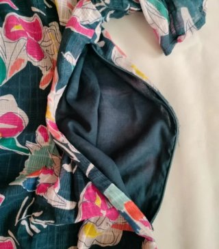 Vestido estampado floral NIZA T.038