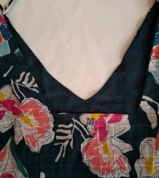 Vestido estampado floral NIZA T.038