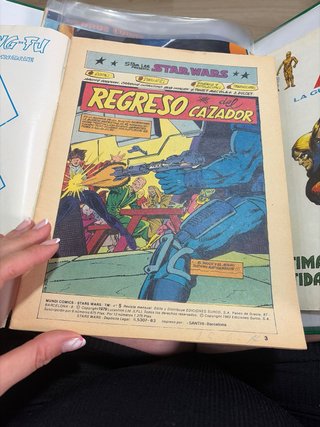 Cómic Star Wars Nº 5 "El Regreso del Cazador" 1983