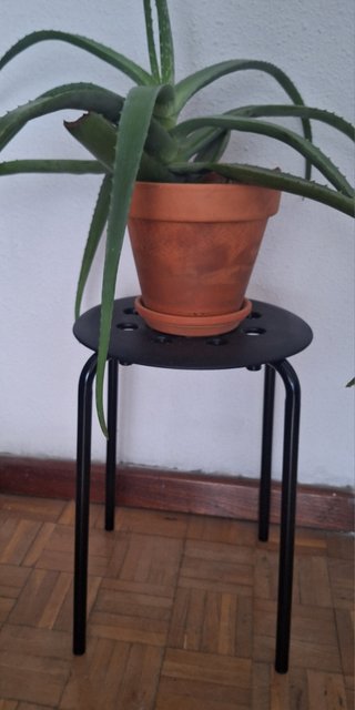 Taburetes Marius negros Ikea (Set de 2)