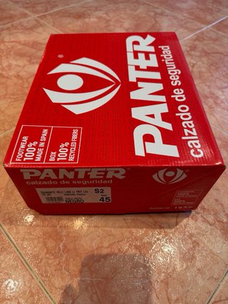 Botas de seguridad Panter negras