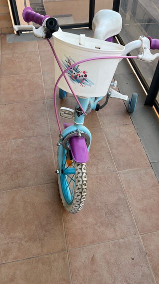 Bicicleta Frozen 14 Poco Uso. Precio negociable