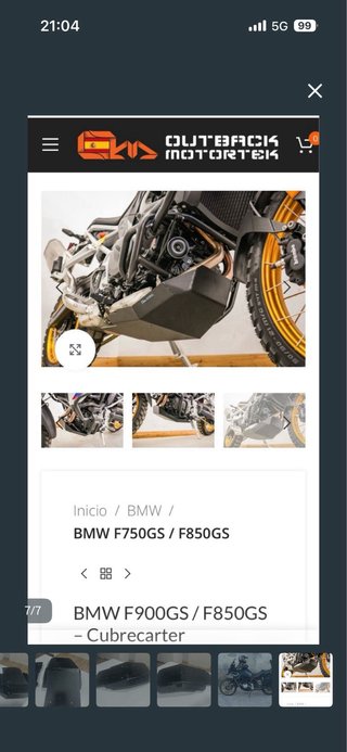 Cubrecarter F850/F900 GS