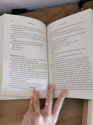 Libro en inglés City on fire