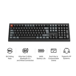 Teclado Keychron V6 100% 8KHz