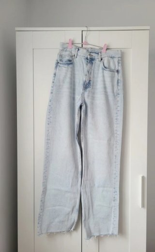 Zara Jeans Wide Leg Talla 40