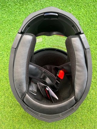 Casco Moto Modular BLD Negro Dorado