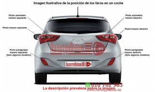Piloto Trasero Derecho Mini Countryman Año 2016 a