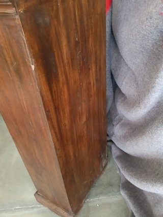 Mueble colonial madera teca con cajones