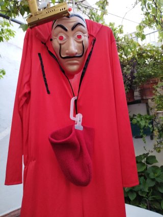 Disfraz La Casa de Papel Talla L