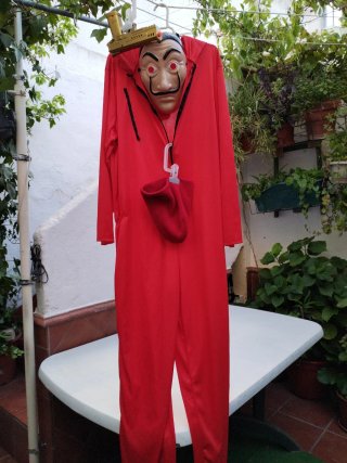Disfraz La Casa de Papel Talla L