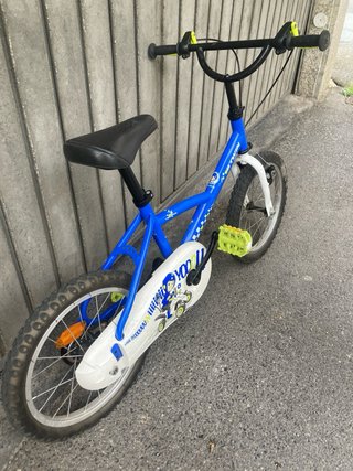 Bicicleta infantil 14 azul