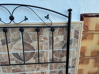 CABEZERO DE FORJA NEGRO