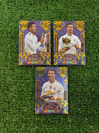Total Kings Cristiano Ronaldo Panini Lote 3U
