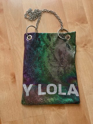 Bolso Bimba y Lola Metálico Iridescente