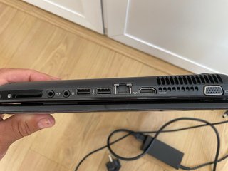 Portátil HP Negro/Plateado para uso, reparación