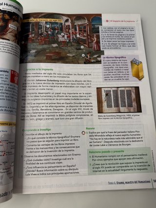 Geografía e historia, 2 ESO.