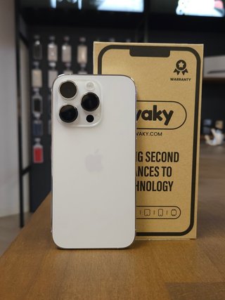 IPHONE 14 PRO 256GB PLATA 100% BATERÍA