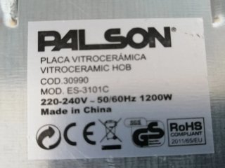 Vitrocerámica portátil BALSOM