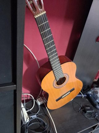 Guitarra Clásica Madera Natural