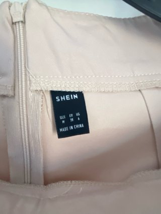 Conjunto americana y short Shein beige
