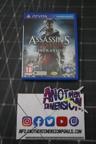 ASSASSIN CREED LIBERATION PSV COMPLETO