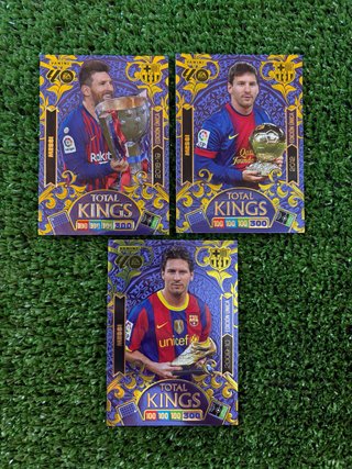Total Kings Messi Panini Cards