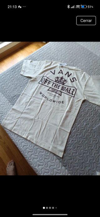 Camiseta Vans  S a estrenar con