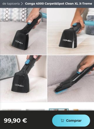 ✅️ Conga 4000 CarpetySpot Clean XL X-Treme