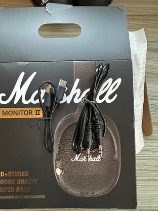 Marshall Monitor II Auriculares Negros