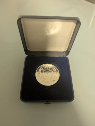 Medalla Plata Conmemorativa Daimler-Benz 1886
