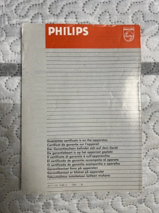 PHILIPS DC 501, 505, 511, 515 Manual Instrucciones
