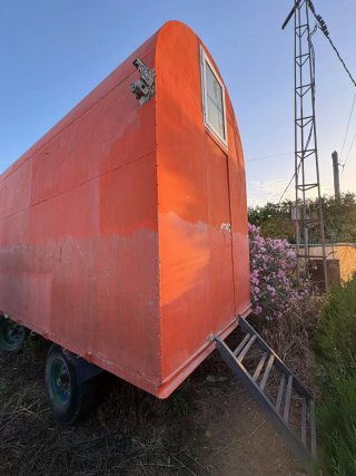 Carriola para el rocio