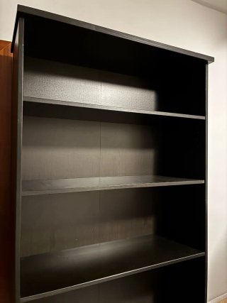 Estantería IKEA Negra Madera Maciza