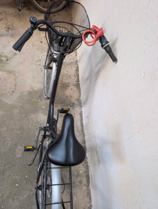 Bicicleta Toplife urbana con cesta