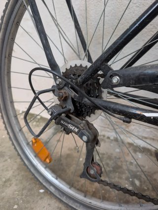 Bicicleta Toplife urbana con cesta